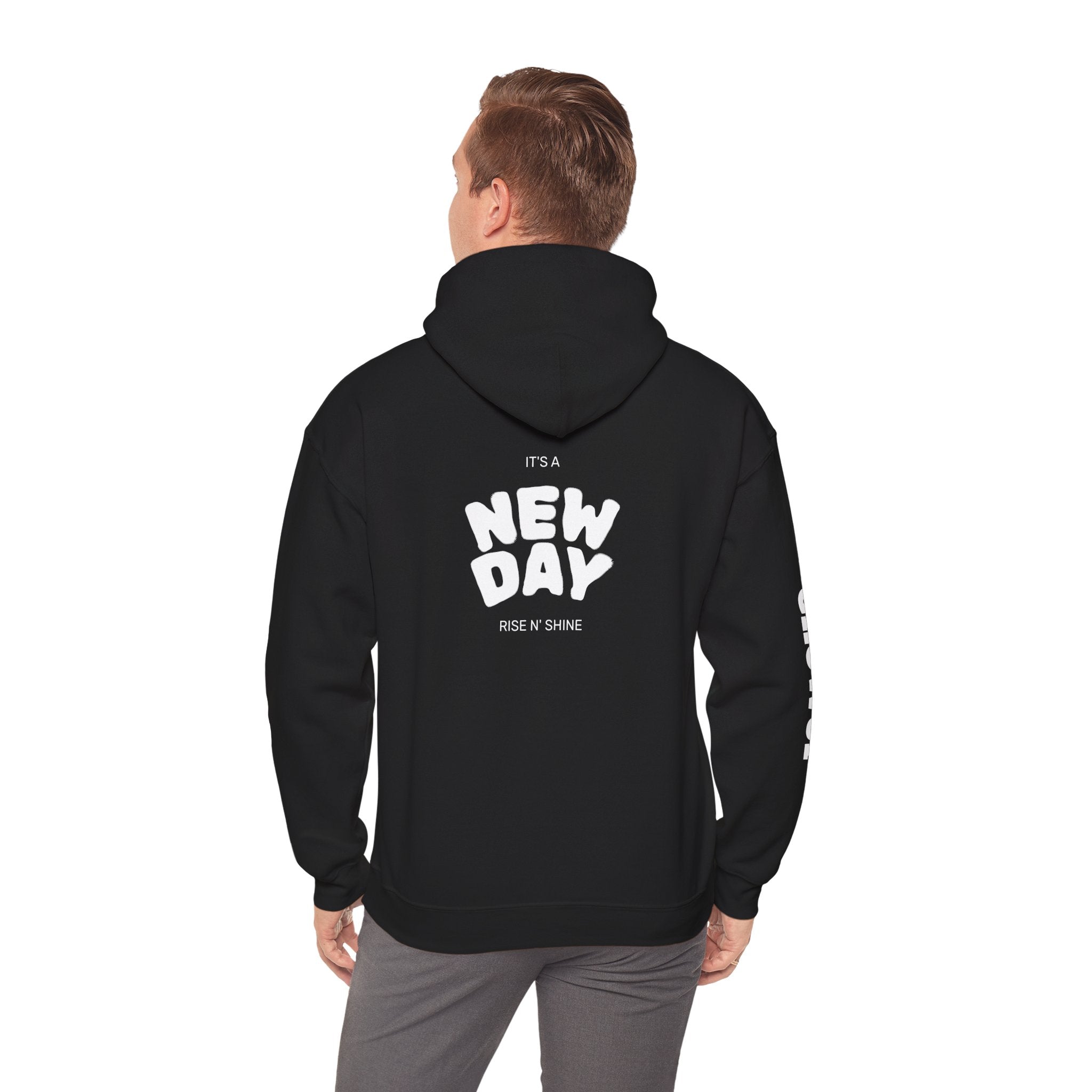 BLACK Hoodie: FAILING MAKES YOU RISE